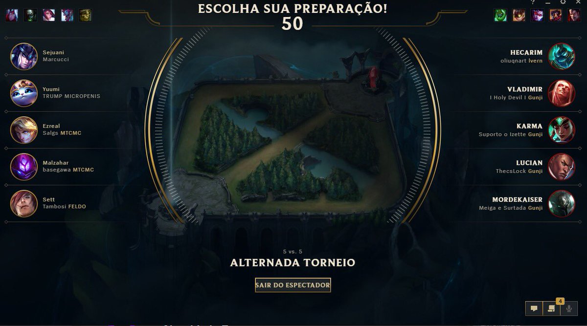 SCMBLoL's tweet photo. Picks e bans para o 4º game da série! https://t.co/JgCAxTXcgn