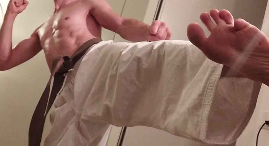 fighteraiden's tweet image. I'm back. Say your prayers, as my feet are ready for some hard contact...