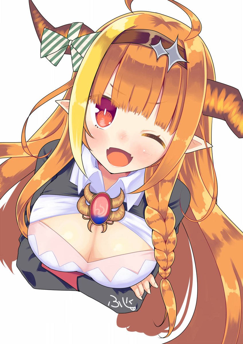 桐生ココ 「#顔がいいからフォロワー増えるって聞いたんですが 
可愛い?…ねぇ可愛い??? 」|🦊藤島ねる@お仕事のイラスト