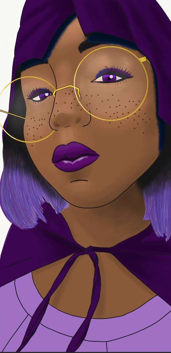 DeontaTheArtist's tweet photo. @Ssj9Carter here is a drawing of my girlfriend as a witch 🙂 She is definitely an inspirational person to me! https://t.co/701tZXqXBU