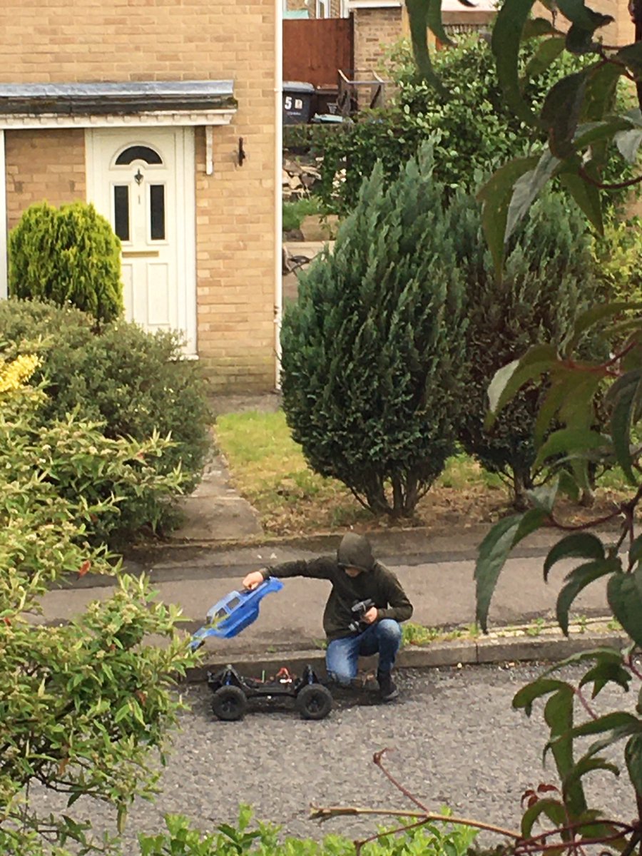 Jan_Lentzos's tweet photo. Meanwhile at the front of our house...
Our young neighbour across the road...
Has been running his remote controlled vehicle up & down 😉
In fact, C is the coolest kid on the block... 😎
He even has a Monitor Lizard!
🦎🧑🏻🦱 🚙
#RemoteControlVehicle #RCCar #Neighbour #LifeInLockdown https://t.co/r5KyrfsJop