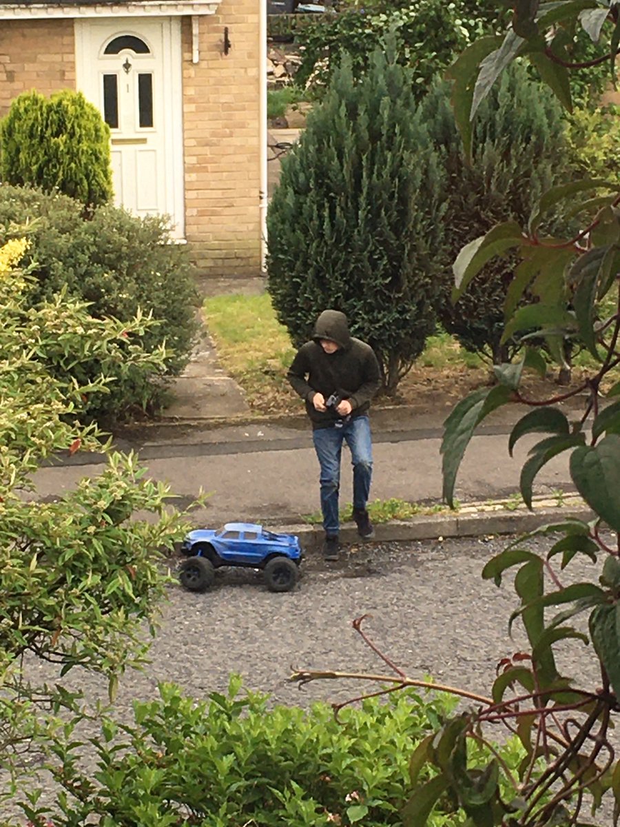 Jan_Lentzos's tweet photo. Meanwhile at the front of our house...
Our young neighbour across the road...
Has been running his remote controlled vehicle up & down 😉
In fact, C is the coolest kid on the block... 😎
He even has a Monitor Lizard!
🦎🧑🏻🦱 🚙
#RemoteControlVehicle #RCCar #Neighbour #LifeInLockdown https://t.co/r5KyrfsJop