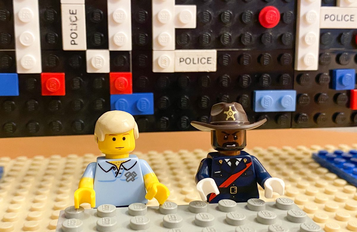MarcLoftus's tweet photo. #LivePD: Tonight, #SticksLarkin is joined in the #studio by special guest #SheriffDavidClarke.
#lego #livepdnation #legocity #legopolice #ae #CancelCulture @LEGO_Group @AENetworks https://t.co/HB4SfHFkxg