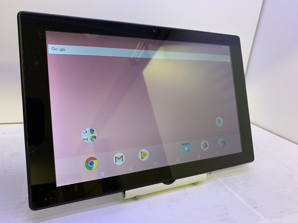 大須パソコンショップ パウ 10インチタブレット入荷しました 付属acのみ起動確認済みです 液晶 白斑点擦り傷多数で なあにぃい やっちまったなぁ って思っていたら壁紙のせいと保護シートが貼ってありました Ips液晶 And7 1ですので動画再生