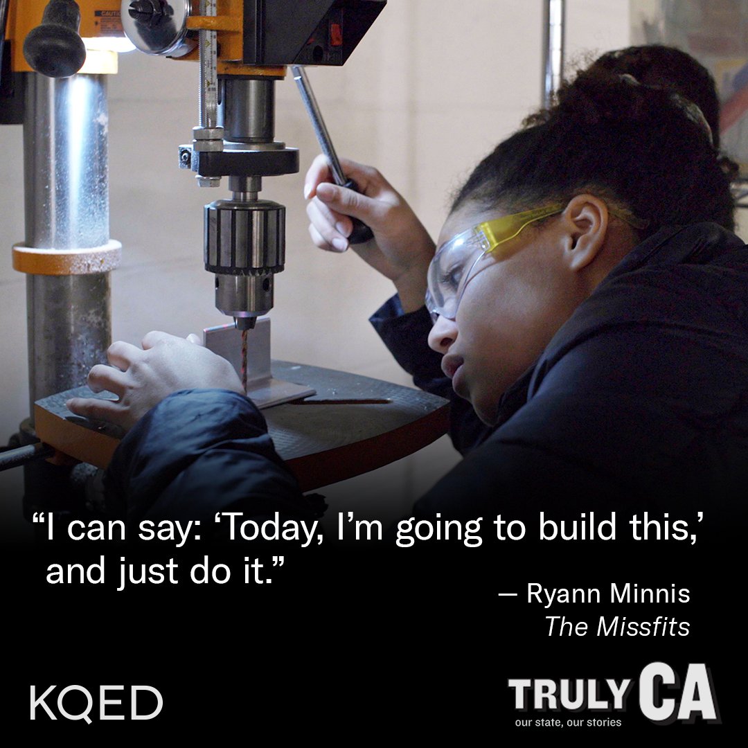 SFPublicLibrary's tweet photo. An all-girls robotics team navigates growing up while competing in SF's FIRST Robotics Competition. Watch the short doc ‘The Missfits’, KQED Truly CA: https://t.co/qVyX0OF1ll 

#trulyca #STEMgirls #girlswhocode #smartiscool https://t.co/pfasGu8tJz