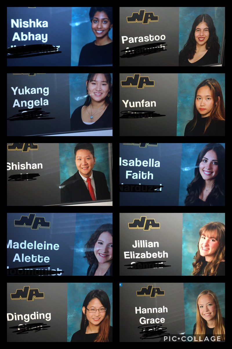 #Congratulations to our senior members who are now official NA #graduates!!! We are so proud of you! There is always a spot for you in our club! We can’t wait to see all that you accomplish! #GoodVibesNa #NASeniorStripes #NASDLearns