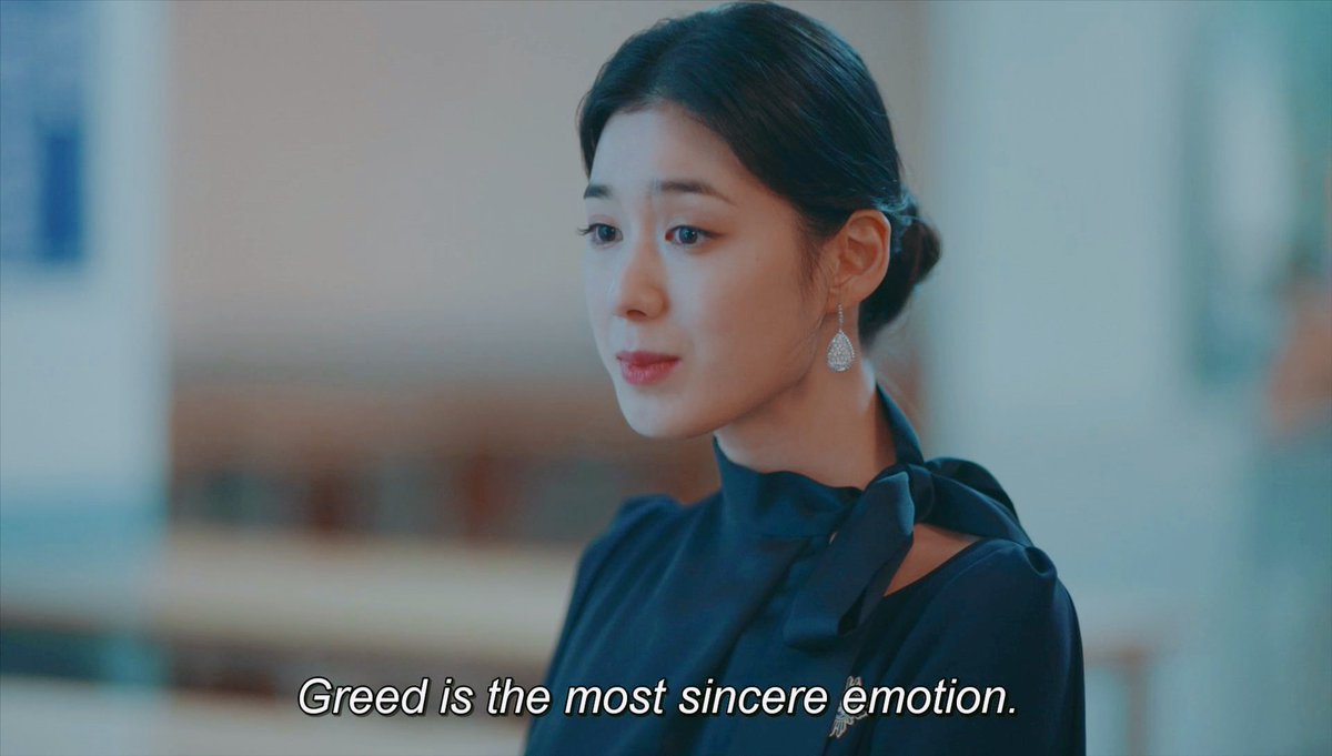 You know what? GSR is self-aware about greedy for power, that's good.You have to be ambitious and greedy to be good in politics. But it's perceived negativity from fans because she's a woman (thus "a bitch") and because there's no development with her putting some limits.