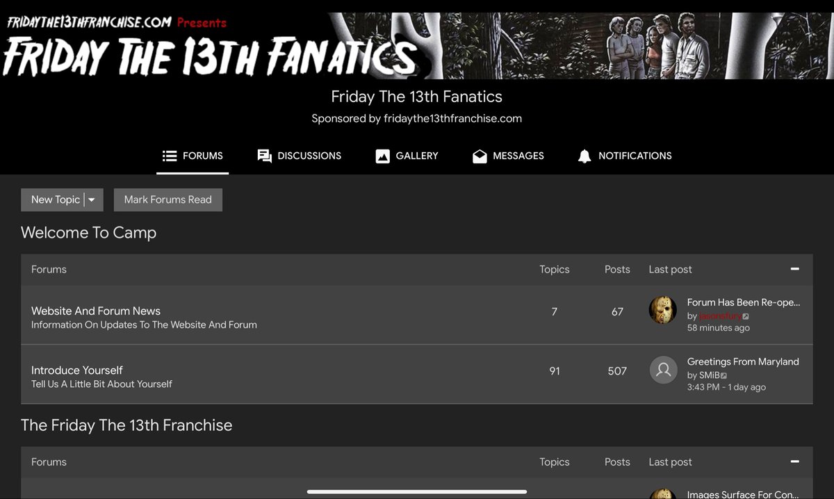 F13thFranchise's tweet image. If you haven’t had a chance to check out our re-opened #FridayThe13th forum, please visit fridaythe13thfanatics.com