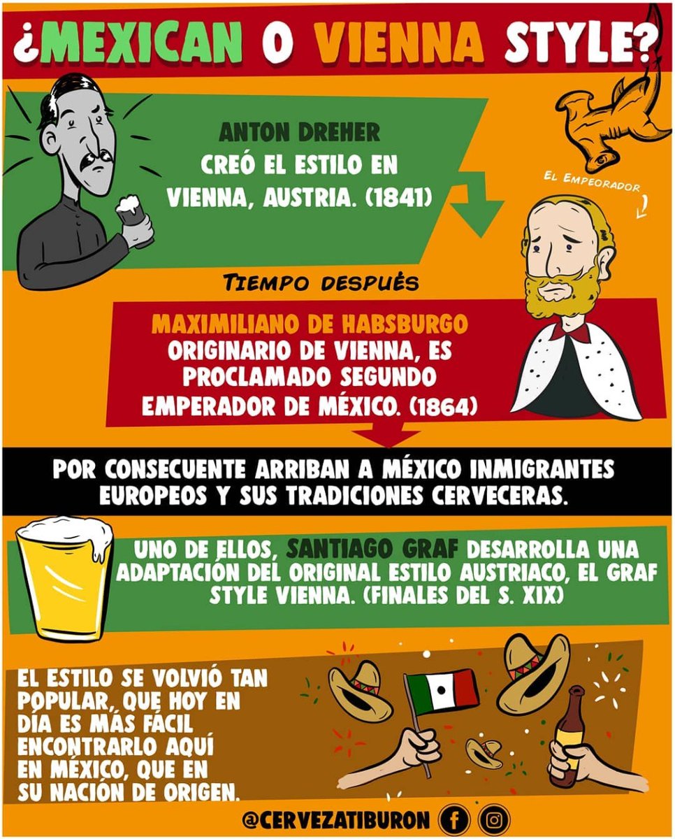 CervezaTiburon's tweet photo. ¿Mexican o Vienna Style? https://t.co/K1UD64pmSO