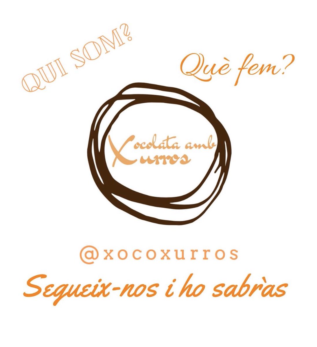 xocoxurros's tweet photo. 🚨L’equip de #xocoxurros (l’Oriol i el Quim) ha estat aquesta setmana treballant per preparar un especial per divendres vinent‼️
Serà un #xocoxurros diferent, què farem, com ho farem i on ho farem❓👉🏻 NO us ho perdeu‼️ #volemsaber #bechocolat #xocolata #xurros #informació 😊☕️🔝 https://t.co/h90OJTy3km