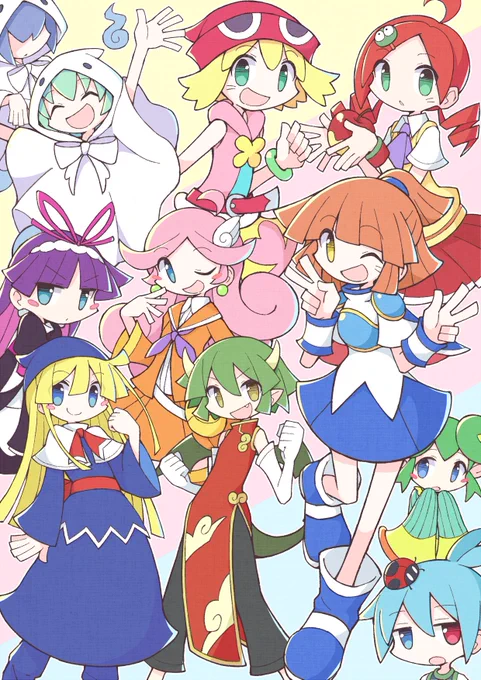 ぷよぷよキャラがいっぱい 