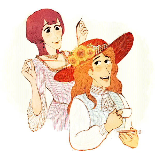 blumenstrausse_'s tweet photo. Thinking about them🥺💕
#FE3H #Fernadetta #フェルベル https://t.co/vRzaLYoJGQ