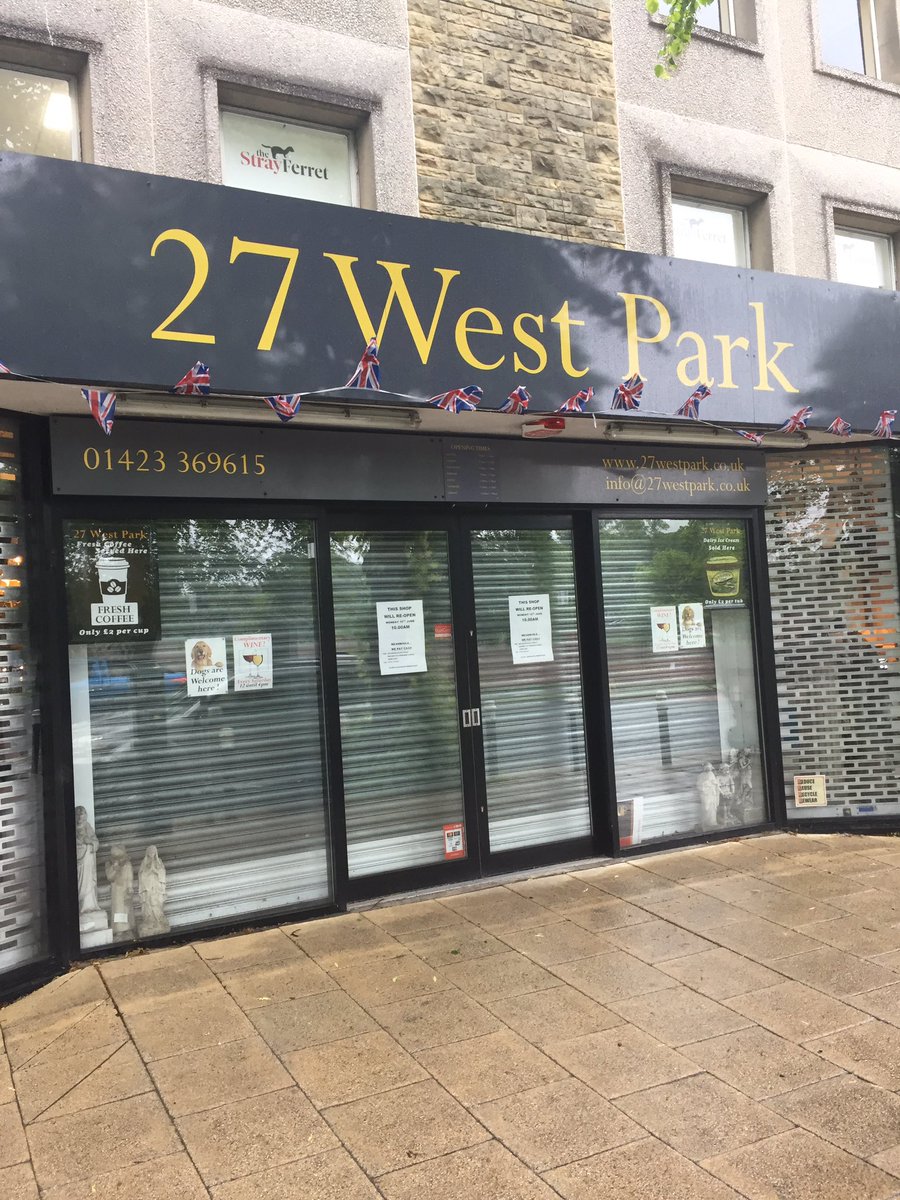 Really excited for Monday, it’ll be great to have you open. No.27 is a business supporting dozens of other small businesses and craft people. #Yorkshire #harrogate #Retail #shopping #antiques
