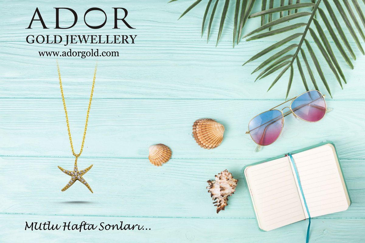 Mutlu hafta sonları🌺🌿 #ador #adorgold #starfish
