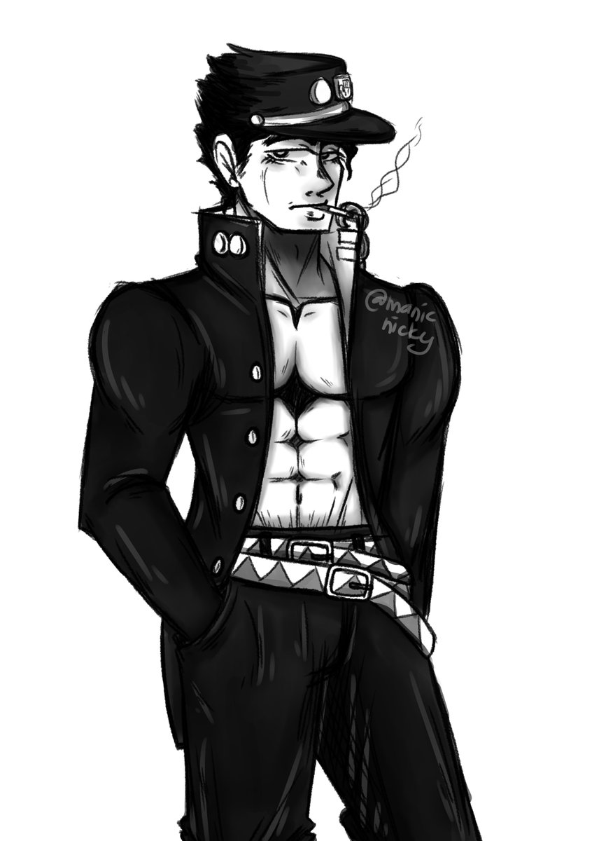 NickysHere1's tweet photo. Practicing draw abs
#JotaroKujo #jjba #jjbafanart #digitalart #FANART https://t.co/T9QMrAoc19