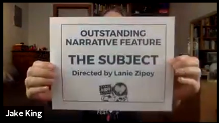 lanieprochaine's tweet photo. Legit crying. 😭😭😭 @thesubjectfilm won 3 awards at @TheArtOfBklyn, presented by the divine Anabella Sciorra (side note: her cousin was my prof in college a long time ago). Best Film, Best Director, Best Performance (Aunjanue Ellis). @aunjanuejlt https://t.co/2saGAwggcs