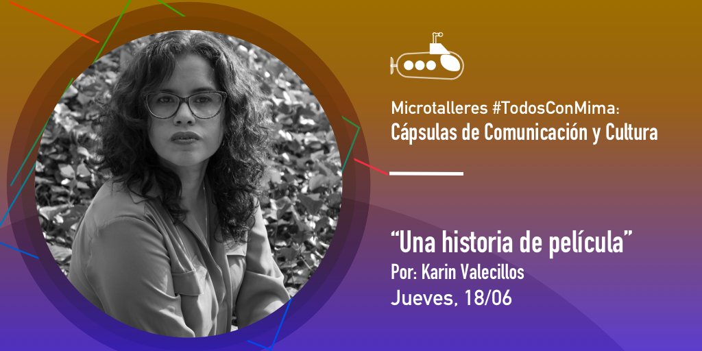 La guionista de largometrajes  <a href="/K221177/">Karin Valecillos</a> dictará "Una historia de película" el jueves 18, a las 6pm (Vzla), como parte de los microtalleres #TodosConMima. En este espacio ofrecerá herramientas para reconocer si una historia real tiene potencial de película.
#AyudoaMIMAnera