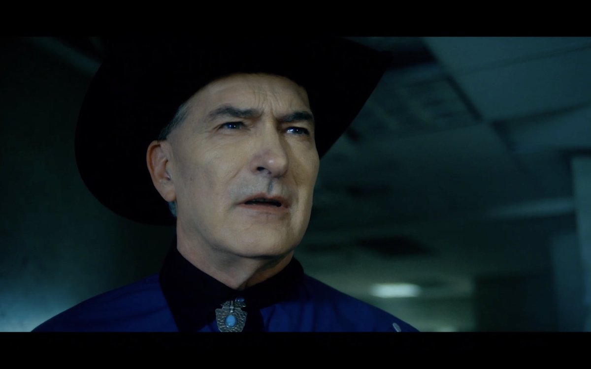 Shudder's tweet photo. 👀 #TheLastDriveIn https://t.co/vWDLockklS