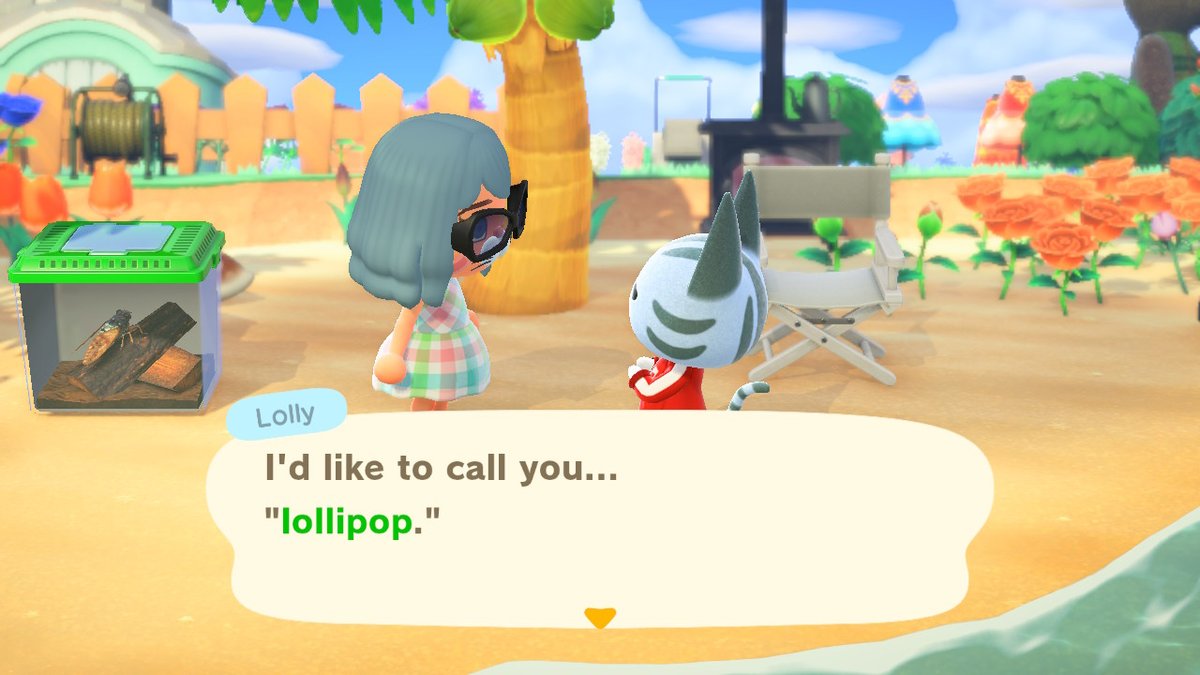 stephandgames's tweet photo. Lolly wants to call me lollipop? HELL YEAH #AnimalCrossing #ACNH #LollyAC https://t.co/7uRsIGrRoF