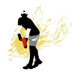 テニスシルエットイラストのtwitterイラスト検索結果