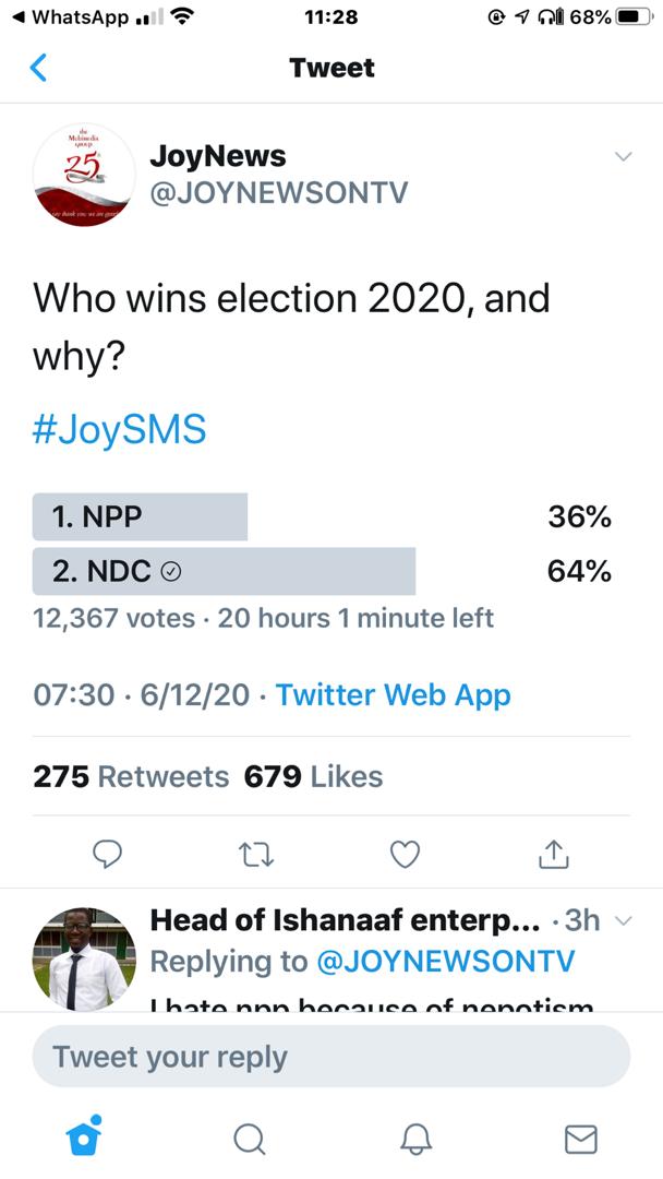 MAmedeker's tweet photo. #UnwindonGHOne #GO4JM #SpeakOut #WeAreTired #FreeCall2500 #KickOutNana #JohnMahama2020  #GodBlessJM https://t.co/A5JBtMf5J1