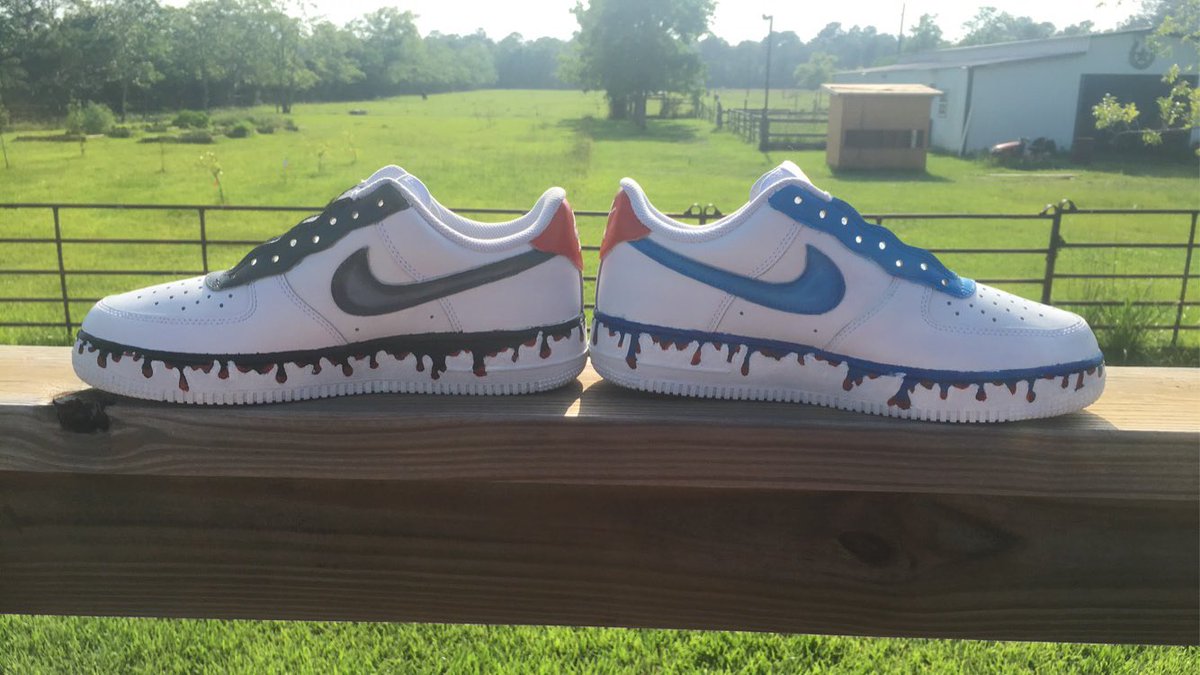 BrisShoes's tweet photo. Faded 🥴🔥 #nike #nikecustom #af1 #faded #customshoes https://t.co/qsV3d4v6tW