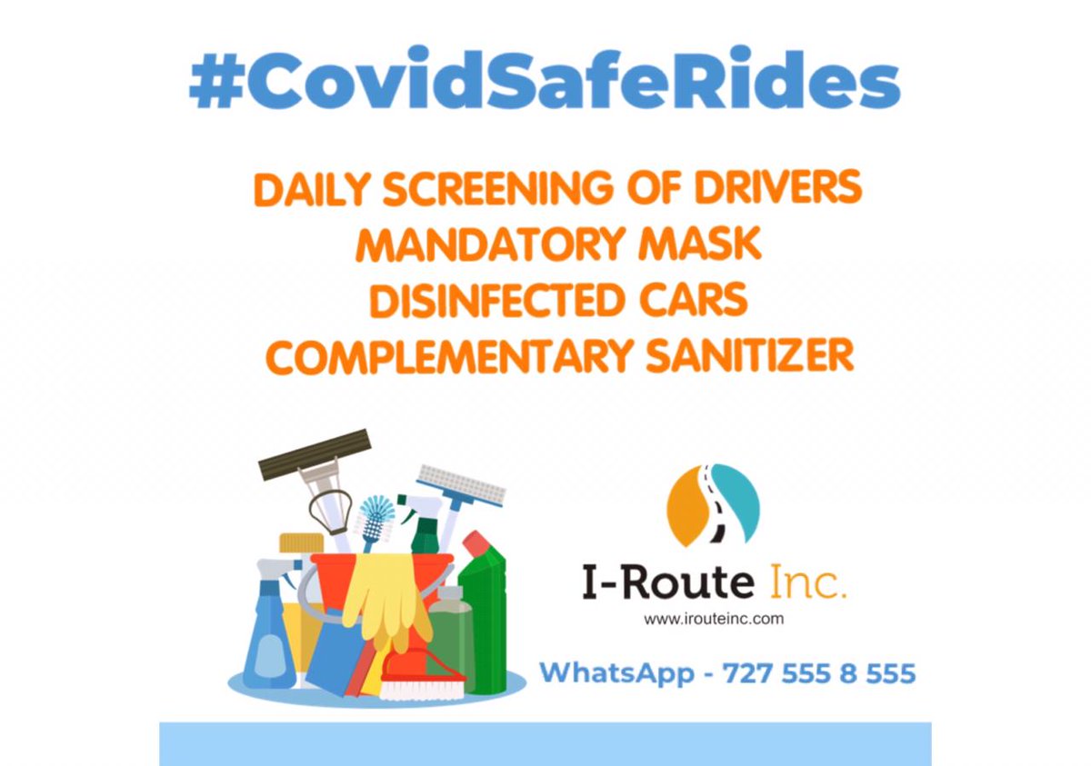 We have resumed our services in Pune for essential Travel by following all the safty measures & guidelines.
Ping Us -7275558555
#CovidSafeRides #iRoute #Pune #PuneTravel #PuneCabs