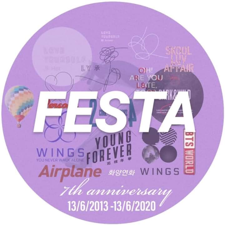 Nguyt_twt's tweet photo. Lại thêm 1 festa nhanh quá
Chúc ARMY 1 mùa festa vui vẻ
#7thYearsWithBTS 
#7ToEternityWithBTS 
#Happy7thAnniversaryBTS https://t.co/gHg96L9Mts