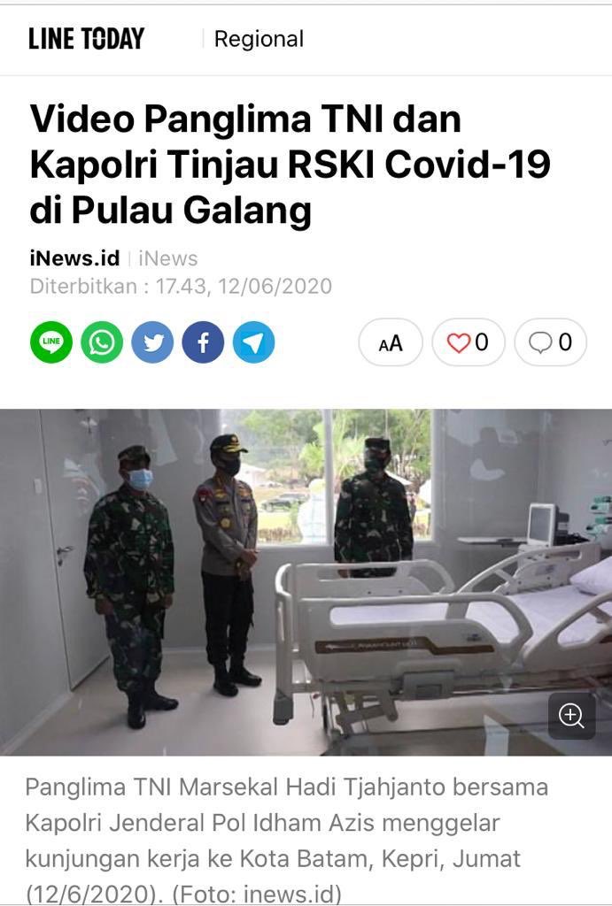LautHumas's tweet photo. Kapolri dan Panglima TNI memberikan bantuan logistik sebanyak 300 bingkisan, beras sebanyak 5 ton untuk para tenaga medis dan masyarakat sekitar https://t.co/NNZENh67tw

#SupportTNIPolriUtkNakes https://t.co/BSLxoKcHVW