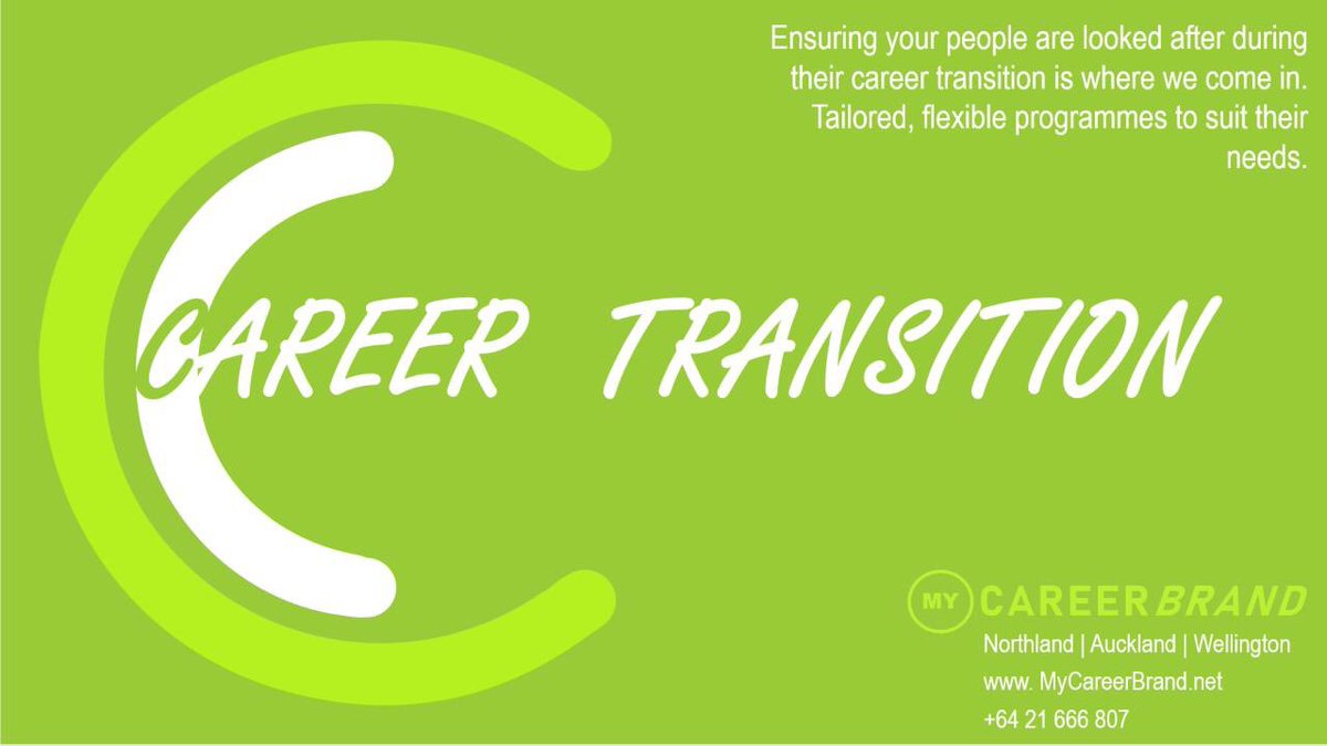 If you know of someone who has lost their job and would benefit from #careeradvice and career transition #coaching ask them to get in touch. We’ll put together a package that suits their requirements and budget.
MyCareerBrand.net