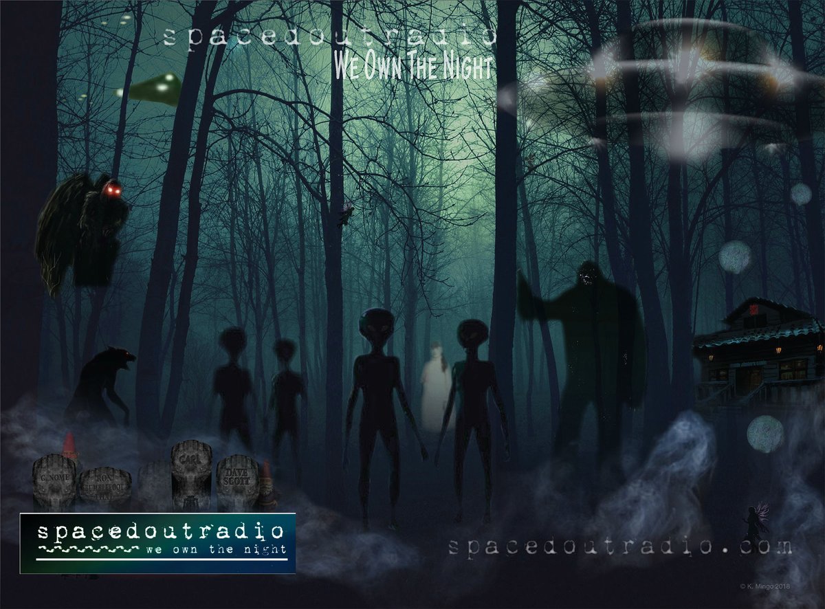 SpacedOutRadio's tweet photo. #SpacedOutRadio is live @DaveScottSOR. #Aliens #ETContact #BentLight with William Lawrence at https://t.co/ct7LveR1Ab
#WeOwnTheNight @kzfxradio @kdunradio @WQEE99ROCK @FreedomSlips @TalkStreamLive @_ParanormalApp @ParanoiaMag https://t.co/IfHjDjVODz
