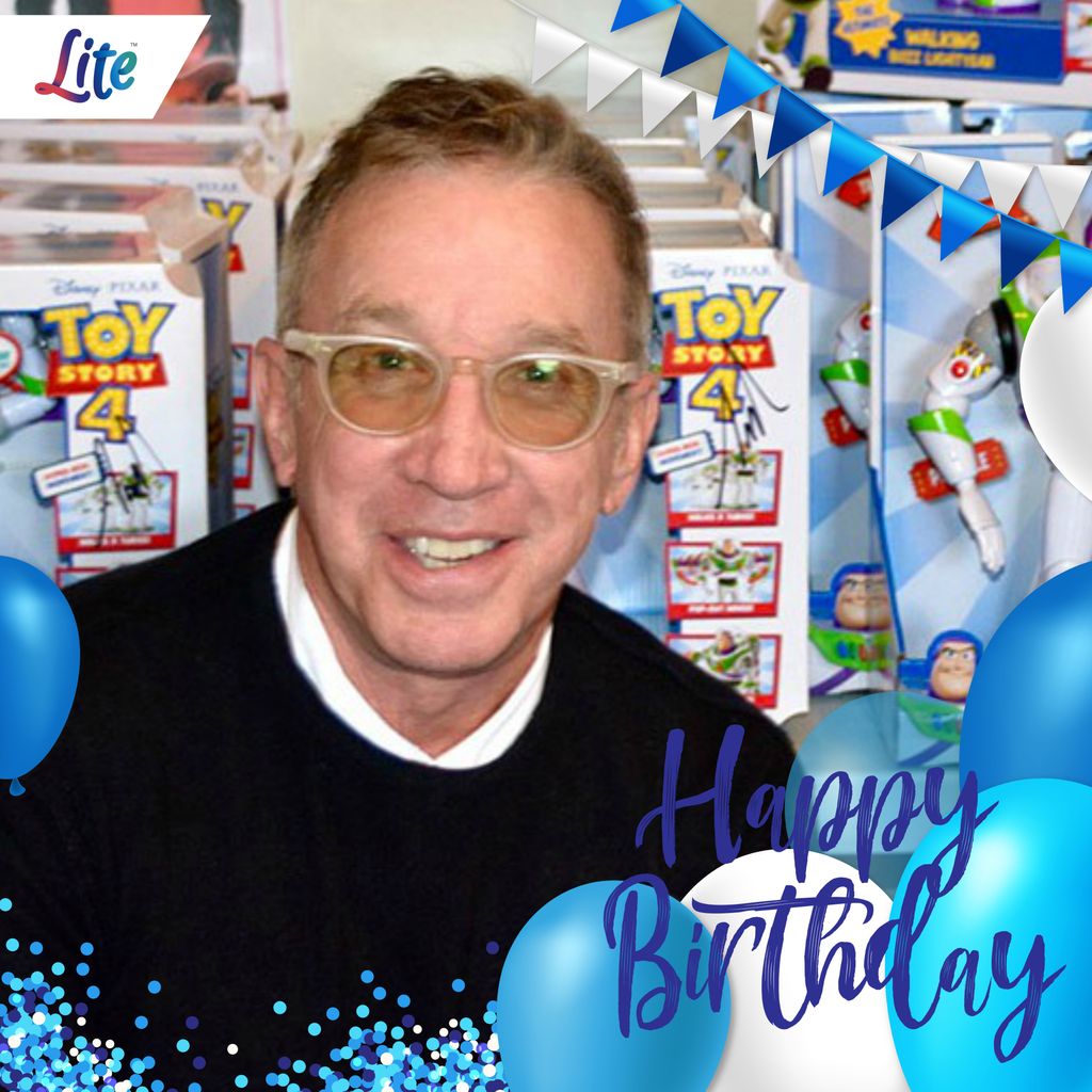 Happy Birthday to Buzz Lightyear himself, Tim Allen!

The actor celebrates his 67th birthday today. 