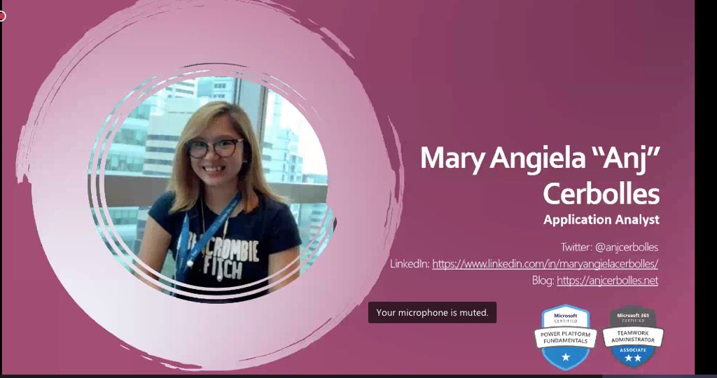 Janeshih4's tweet photo. Thanks much @anjCerbolles for the great MR in Power Apps session. We learned a lot at your detail demo!
#aseansMSBizAppsUG
#aseansMSWomeninTech https://t.co/QGCznbz1ag