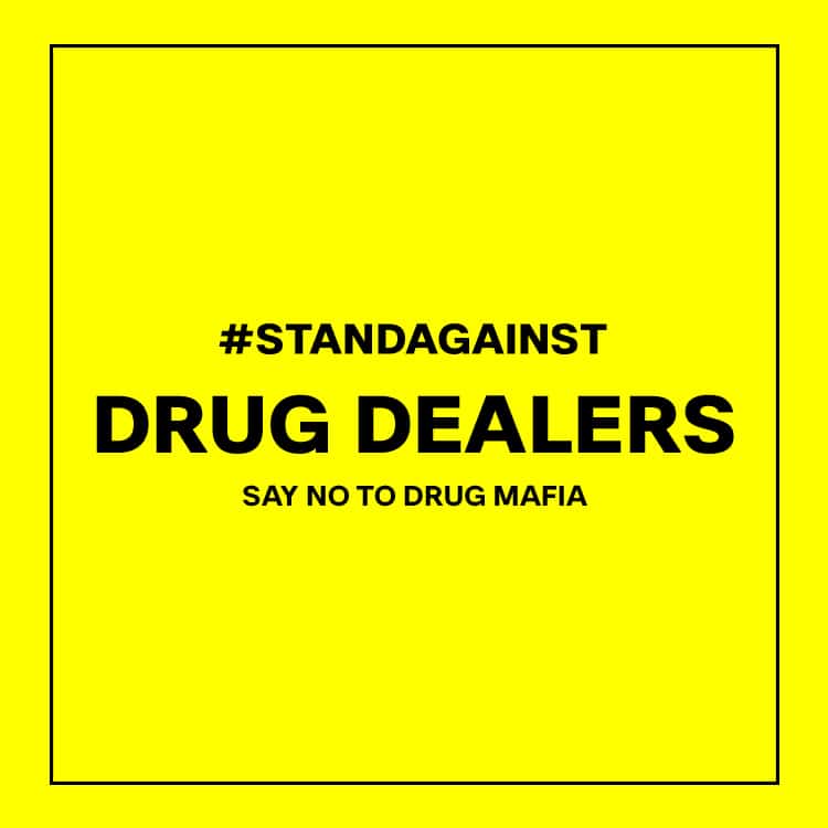 hazanxmg's tweet image. #STANDAGAINST  #SayNoToDrugMafia