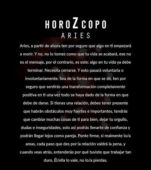 🔮H o r ó Z c o p o🔮
A R I E S
