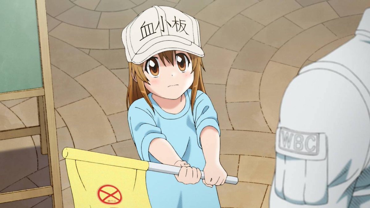 #80 Hataraku Saibou.-Best Girl: Platelet. I was going to choose waifu material like Macrophages but Platelets are too cute to say no to them <3As someone who studied a biology-related career and worked in immunology, this was a breath of fresh air. I even did cosplay of it!