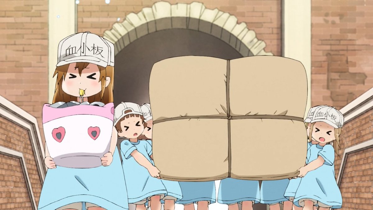 #80 Hataraku Saibou.-Best Girl: Platelet. I was going to choose waifu material like Macrophages but Platelets are too cute to say no to them <3As someone who studied a biology-related career and worked in immunology, this was a breath of fresh air. I even did cosplay of it!