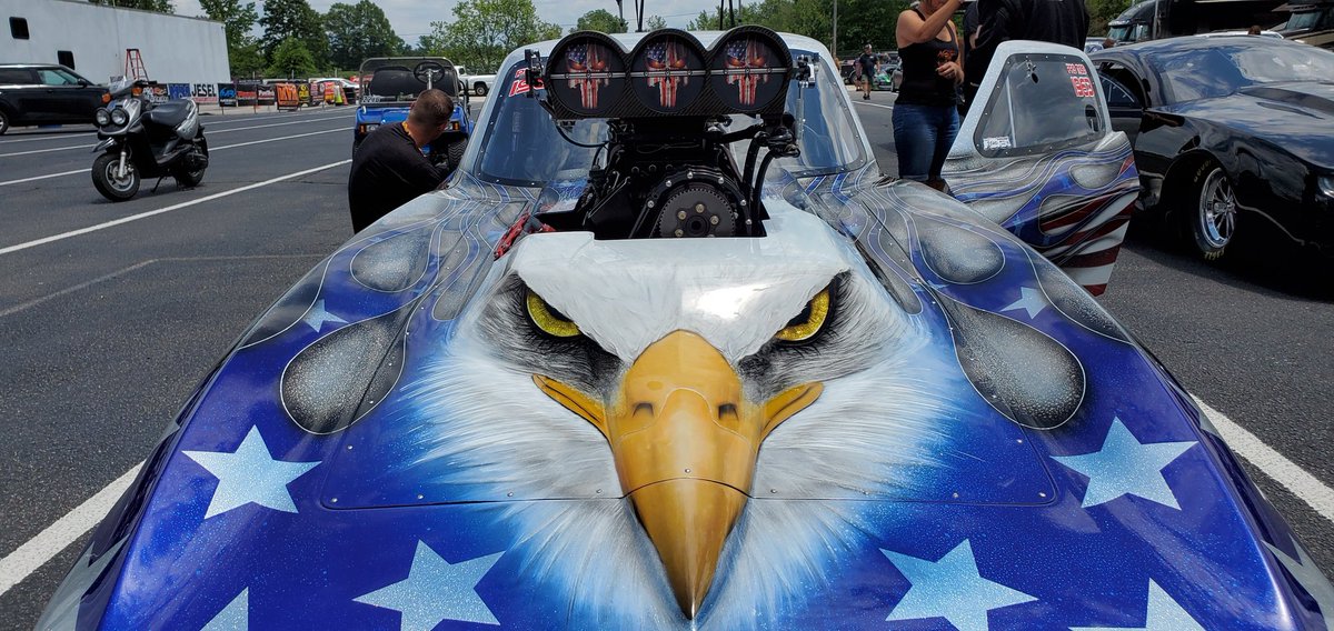 MonMornRacer's tweet image. One of my favorite #promods in #pdra #proboost at Darlington Dragway.