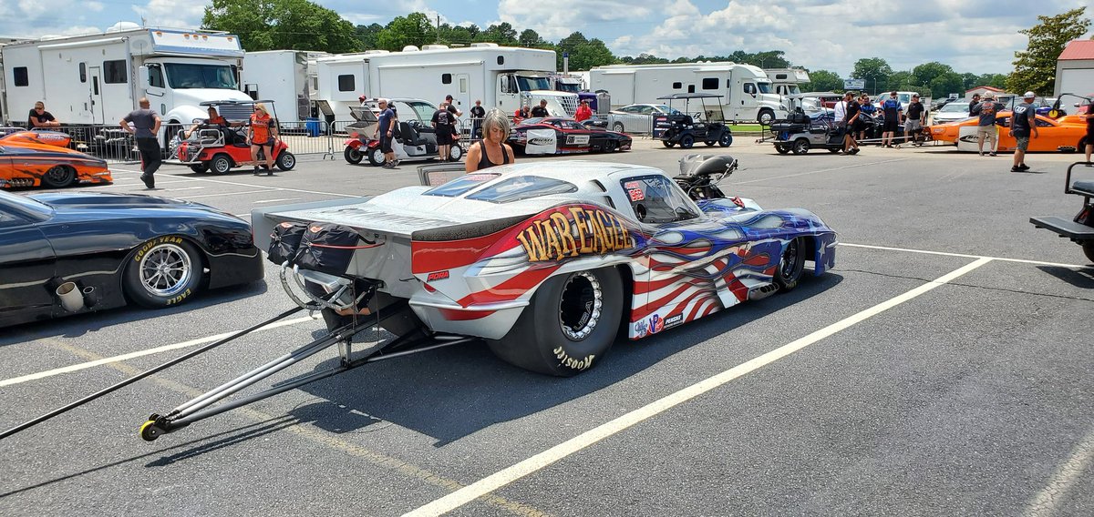 MonMornRacer's tweet image. One of my favorite #promods in #pdra #proboost at Darlington Dragway.