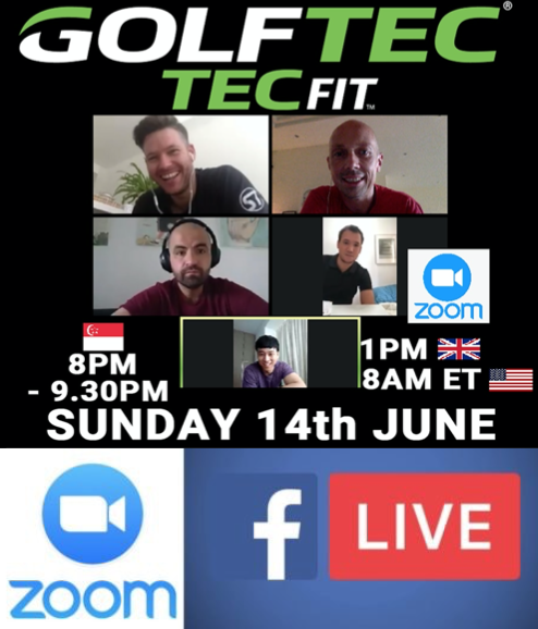 GolftecSG's tweet photo. ⛳ Join us "LIVE" on FACEBOOK for our TECFIT discussion! - https://t.co/V8CoTsXSgC https://t.co/3ntc0Tn3FZ
