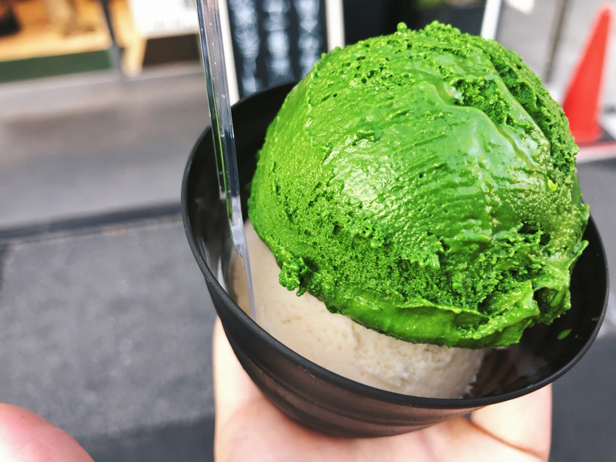 世界で一番濃い！？抹茶の濃さが選べる抹茶ジェラート！
