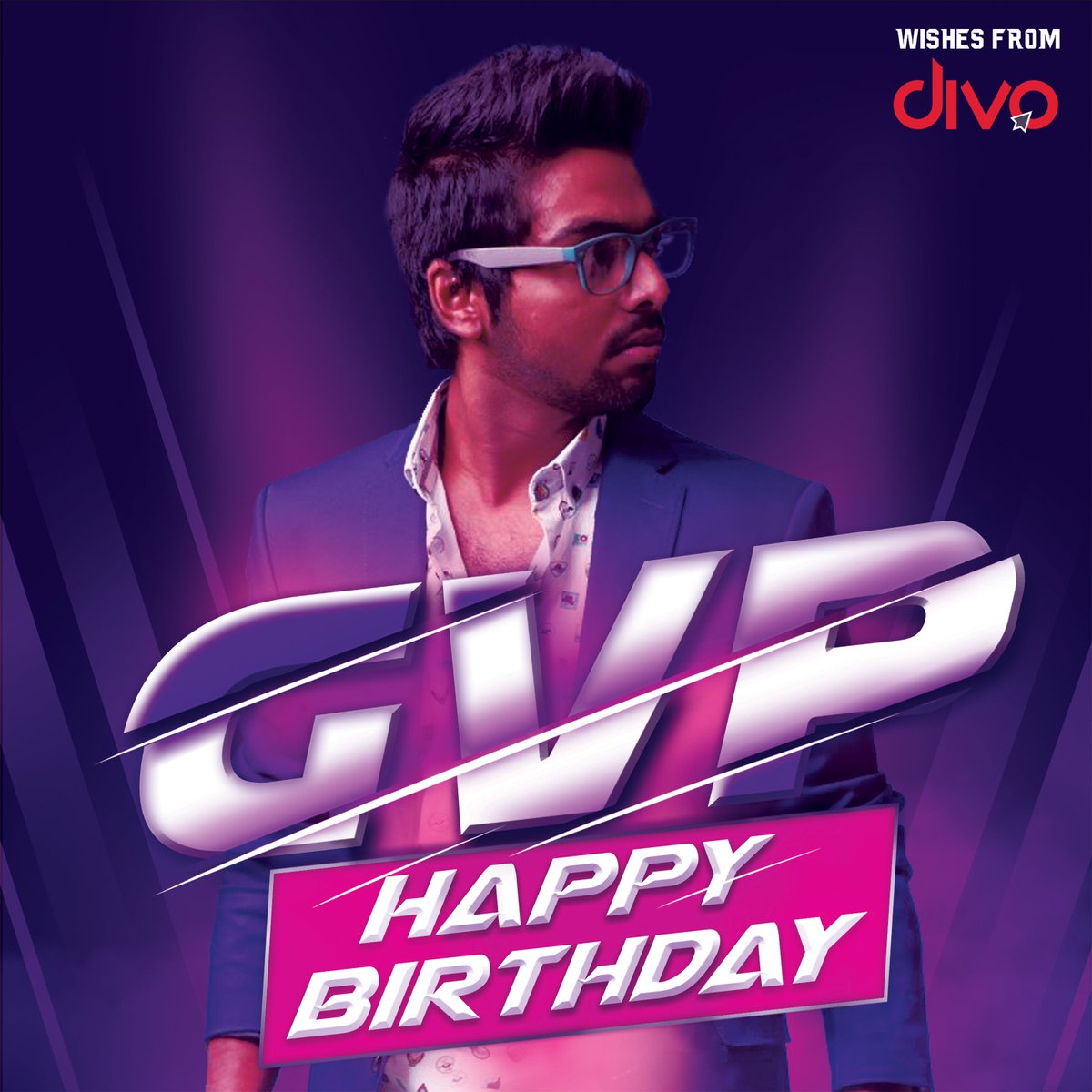 divomovies's tweet photo. Here is Wishing our Dearest Musical #Asuran @gvprakash a very Happy Birthday🥳Best Wishes for your Future Projects😍 Keep Rocking 🔥

Checkout 'The Distinctive Genius'; a special song compilation on his BDay!
▶️ https://t.co/04SggZw9D1

#HBDGVP #HBDGvPrakash #HBDGVPrakashKumar https://t.co/1Awp4sQPWg