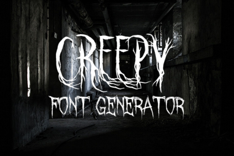 Fonts Pool on Twitter: "Creepy font generator. Horror and hunted generate fonts pool images generator. try our free font generator and images. https://t.co/D3OHWumPYU #font #Fonts #fontdesign https://t.co/Lb5TeEQ7bW" / Twitter