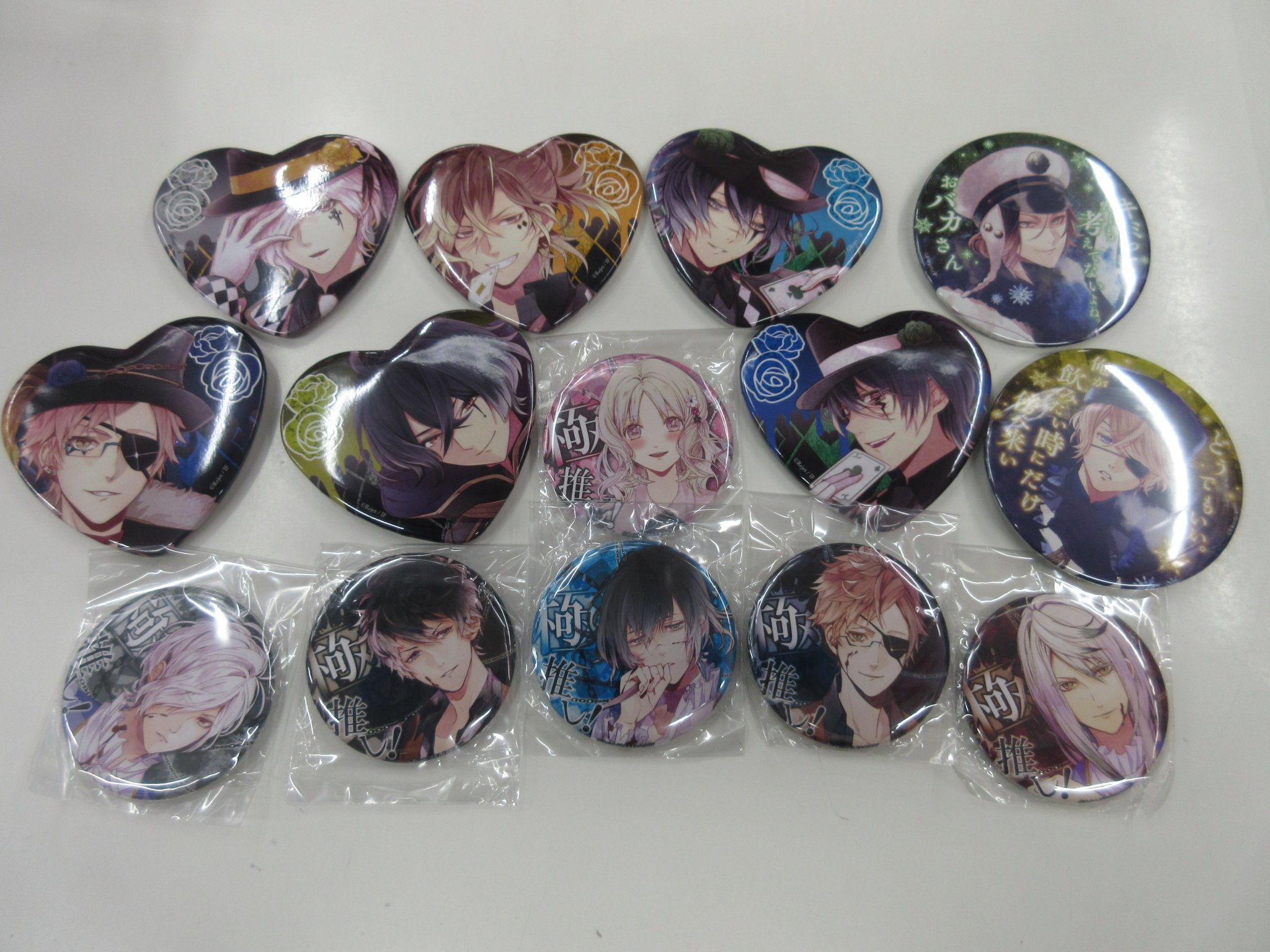 ディアラバ 小森ユイ 缶バッジ オトメイト in ナムコ