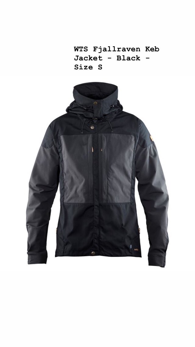 andrearrasuli's tweet photo. WTS fjallraven jacket originil :
1. Keb Jacket - Black - Size S dan M ( Rp 3.000.000)
2. Keb Eco Shell - Black - Size S dan M (Rp 4.000.000)
3. Abisko Eco Shell - Black - Size S dan M (Rp 4.000.000)

@kaskusOANC @infopendaki @NgalasAdventure 
#pasaroanc #pasaradv https://t.co/WDWjedx46m