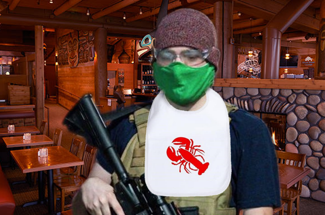 dorkshove's tweet photo. @RottenInDenmark @GeeFrodo @sumromanus Look at me, I'm Fox News! I can photoshop this guy with a gun into Seattle-related pictures to imply they're much more violent places! https://t.co/HuTV4c1u0t