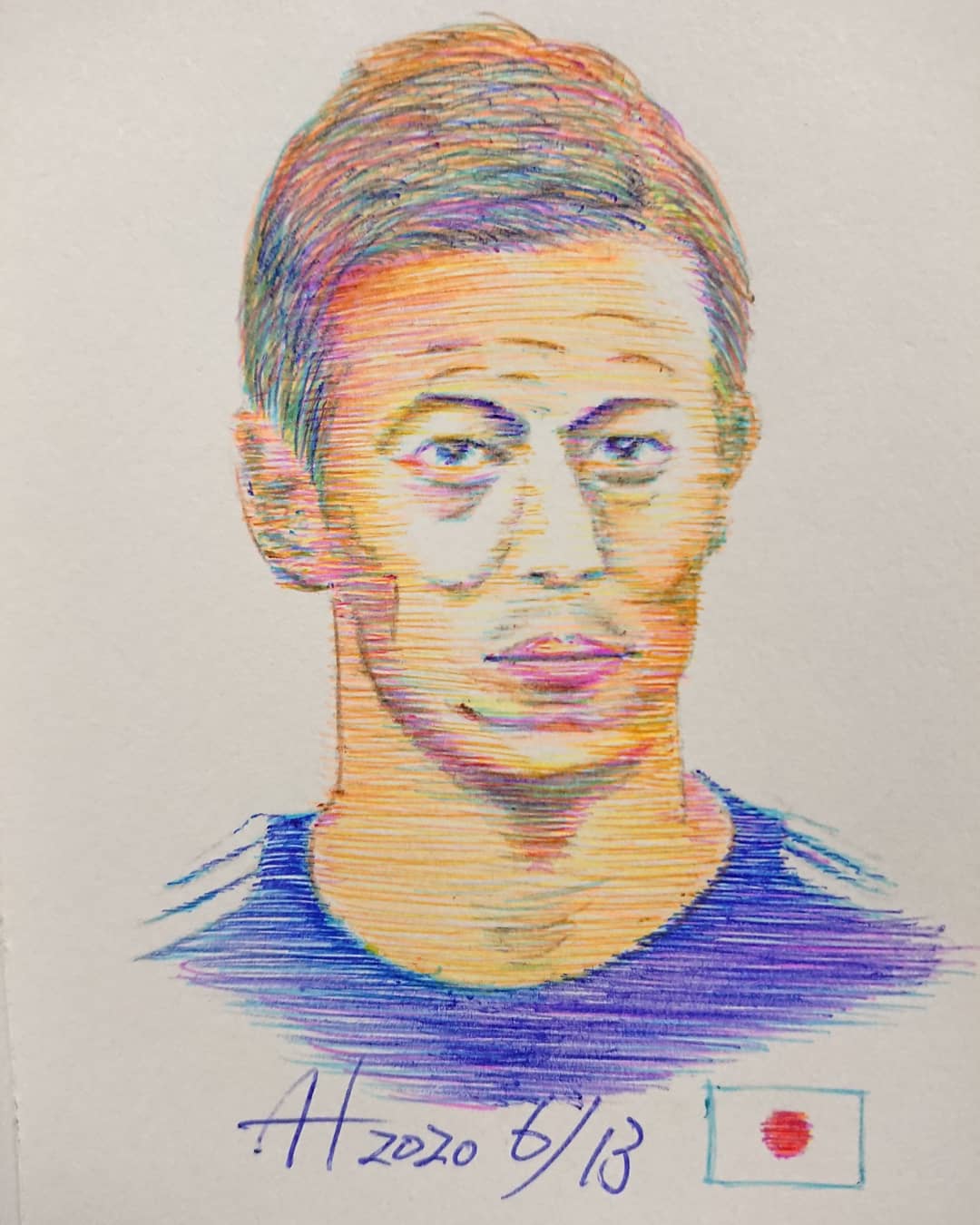 Happy birthday, Keisuke.                 Honda 