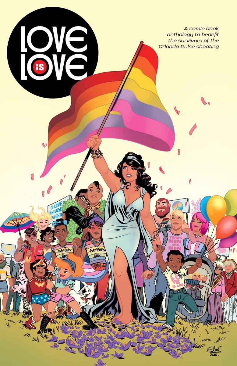 Day 12: Love is Love (2016)For the fourth anniversary of the pulse shootings, I’m recommending this good comic made as charity and artistic expression after the event. There are some really heartbreaking moments and I think it’s a great time capsule for that horrific time