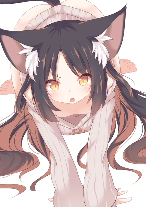 獲物を狩るネコ 