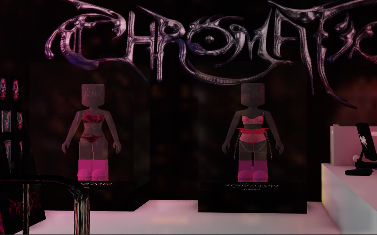 MusiclandRoblox's tweet photo. “CHROMATICA” POP-UP SHOP DAY 2:

- Chromatica (Pop-Up Shop Opening Outfit) is now being presented in The Club;

- Stupid Love (Music Video Outfit) moved to The Shop;

- Club Stage was deconstructed. https://t.co/ELD9FoHX85